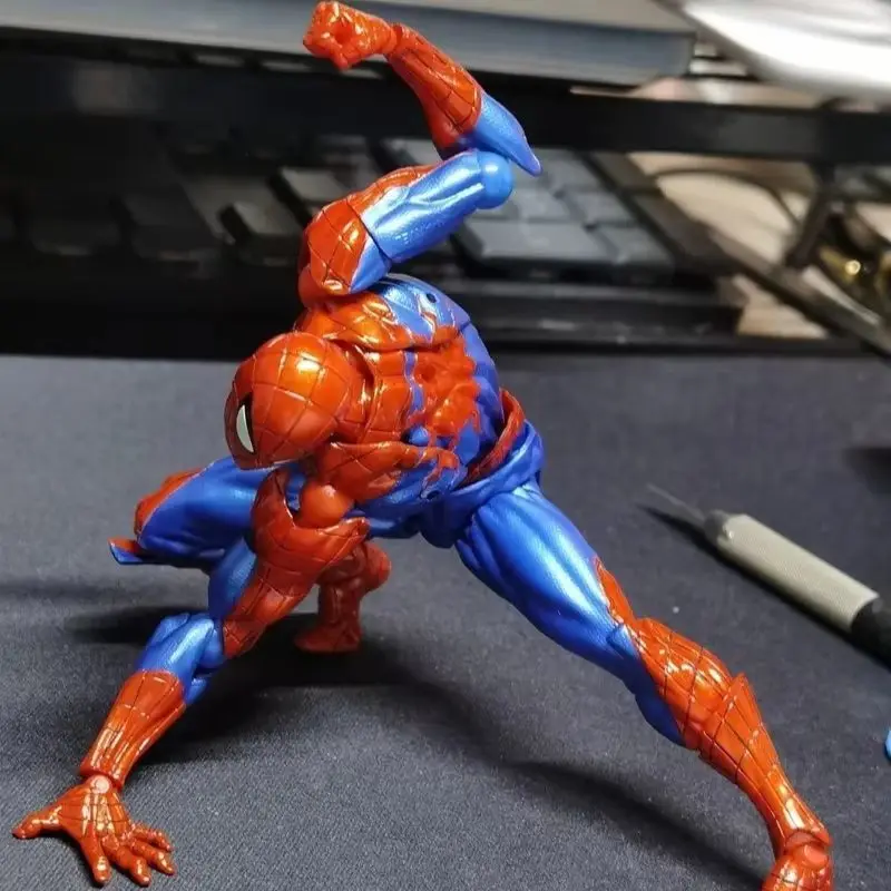 

Marvel Spider-Man Ver2.0 KO Articulated Action Figure Model Kit Desktop Ornament Decor Trendy Toys For Boys Fun Surprise Gift