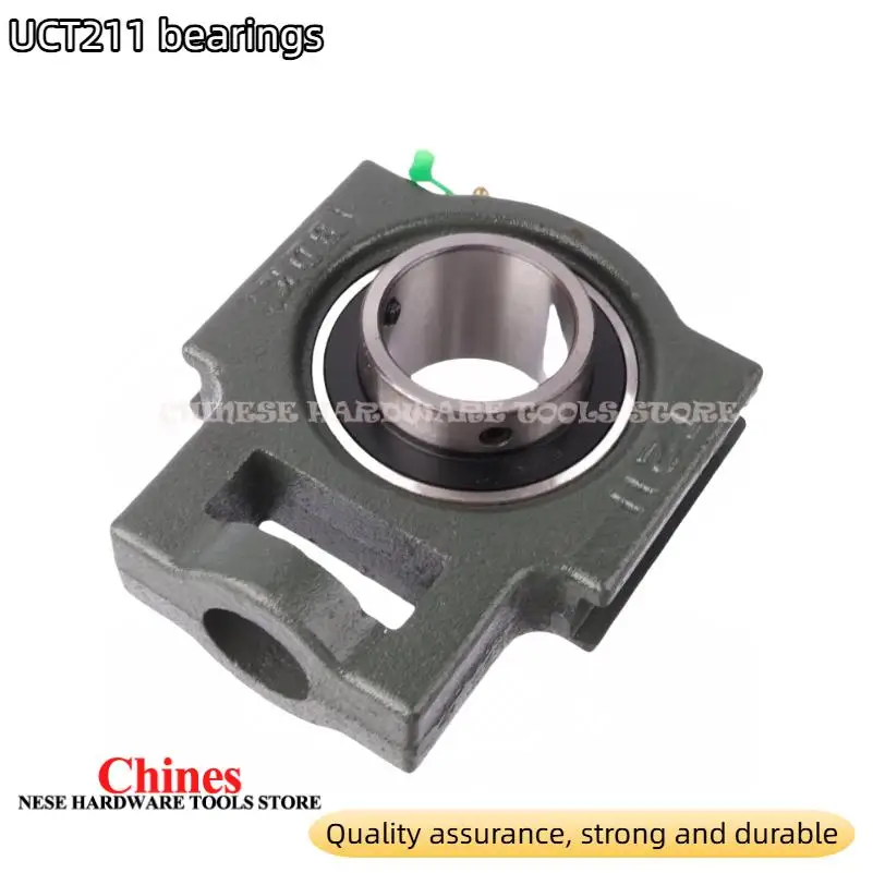 Instalação de rolamento esférico externo UCT 211 e rolamento plug-in com assento de rolamento de alta qualidade