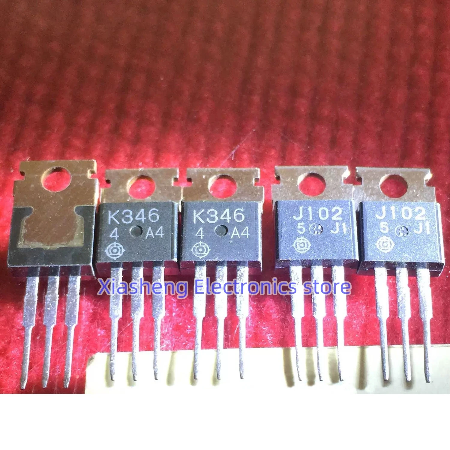 

New Original 5Pairs 2SK346 K346 + 2SJ102 J102 TO-220 Transistor In Stock Good Quality