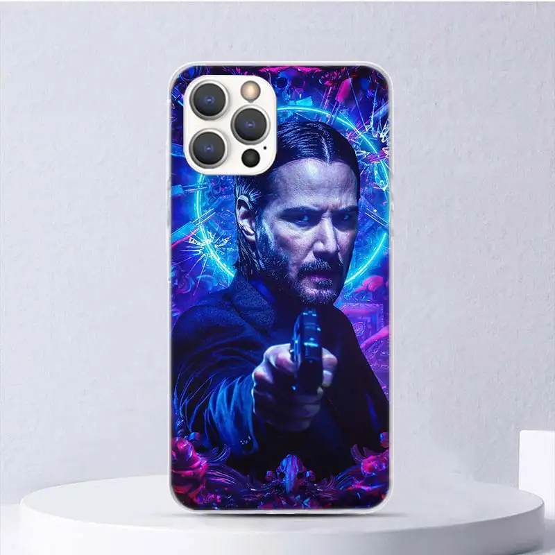 John Wick 4 Movie Soft Case For iPhone 16 17 Air 16E 15 Plus 11 12 13 Mini 14 Pro Max Phone Cover Apple 7 8 SE Coque Funda view 3