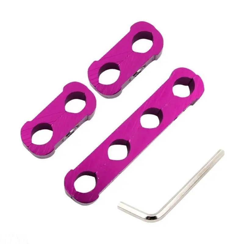 G7NA 3Piece Automotive Plugs Wire Clamps Securement Easy Installation, For Car Models Increased Ignition Performancess