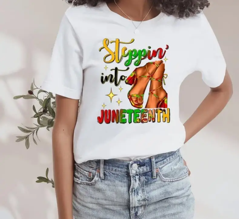 Stepping Into Juneteenth Shirt, 1865 Juneteenth Shirt, Juneteenth Shirt