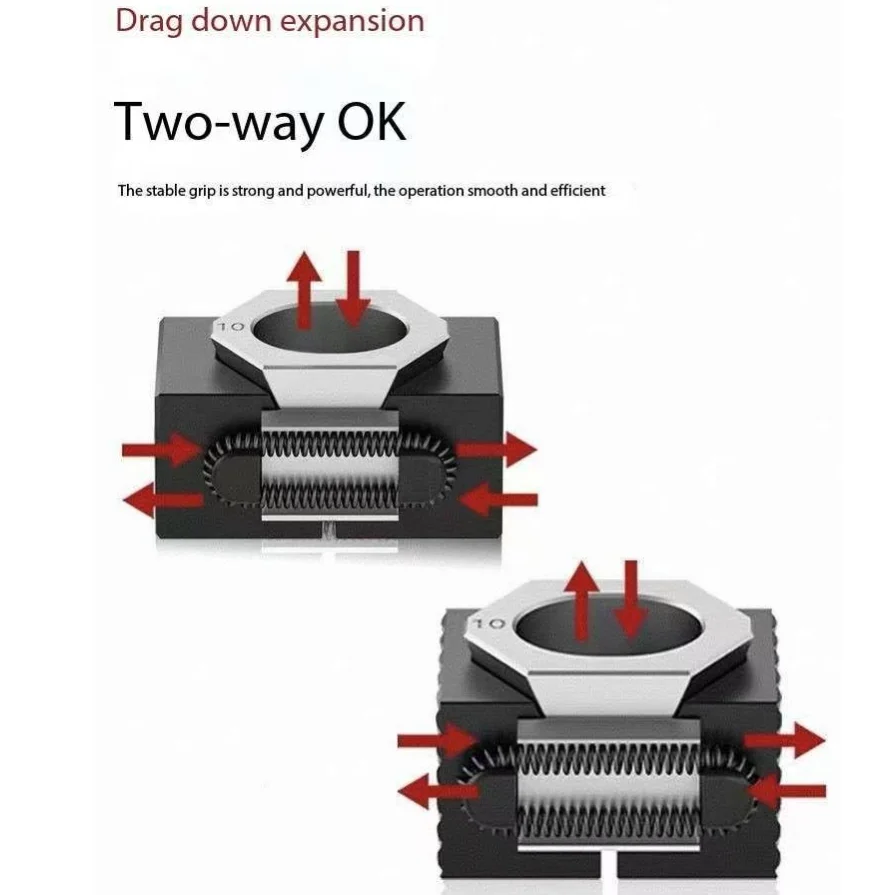 

M6 M8 M10 M12 OK VISE Многостанционная обработка продуктов МИНИ ОК Тиски Малый зажим Прецизионные модульные тиски для станков с ЧПУ
