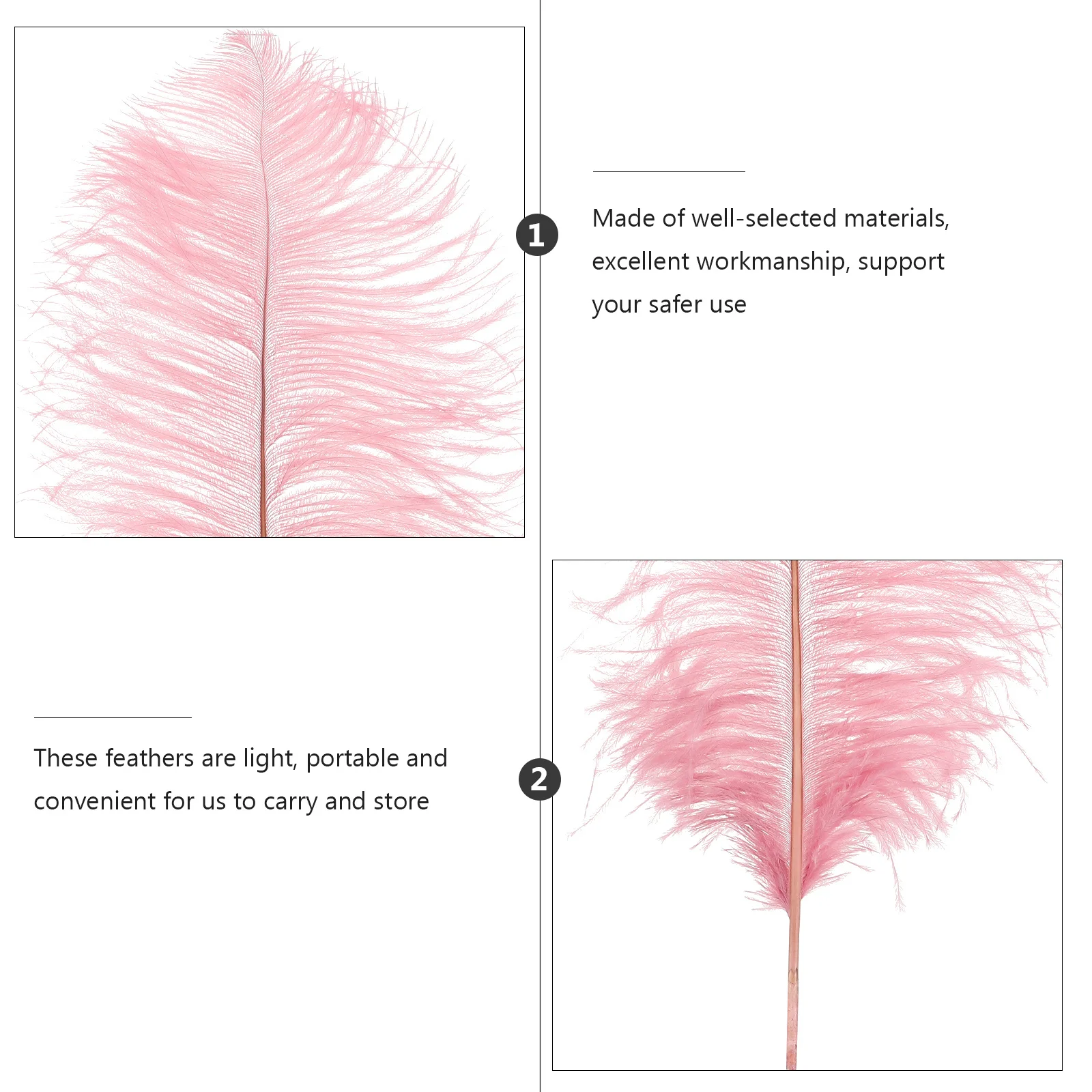 

2 pcs Decor Wedding Party Diy Craft Romantic Photo Prop Lightweight Portable Decoration Supply Handicraft Ornament