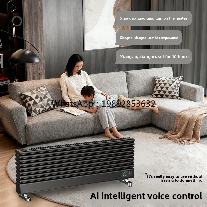 ZZ Wall-Mounted and Floor-Standing Dual-Use Heater Graphene Whole House Fast Heating Household Electric Heater