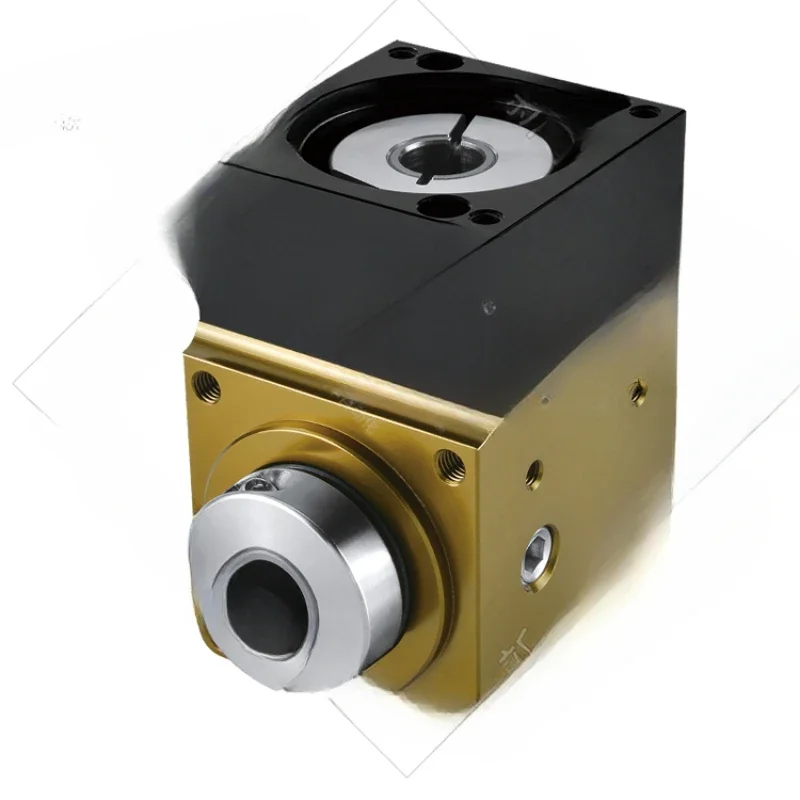 Vertical precision right angle planetary gear reducer with stepper servo motor