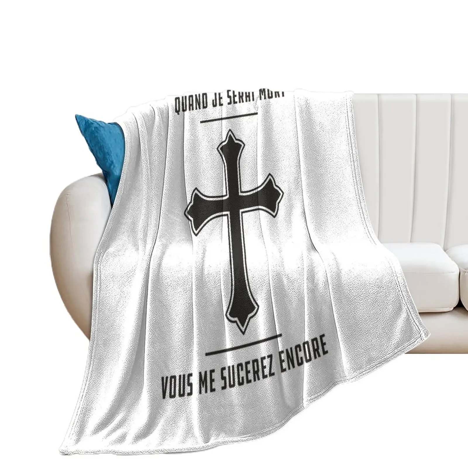 When I'm dead you'll suck me again Throw Blanket Weighted for sofa halloween Sofa Throw Blankets