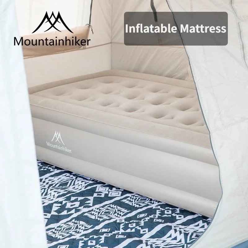 Mounthiker Height Inflatable Mattress Outdoor Automatic Elevated Air Cushion Folding Moisture-proof Mattress