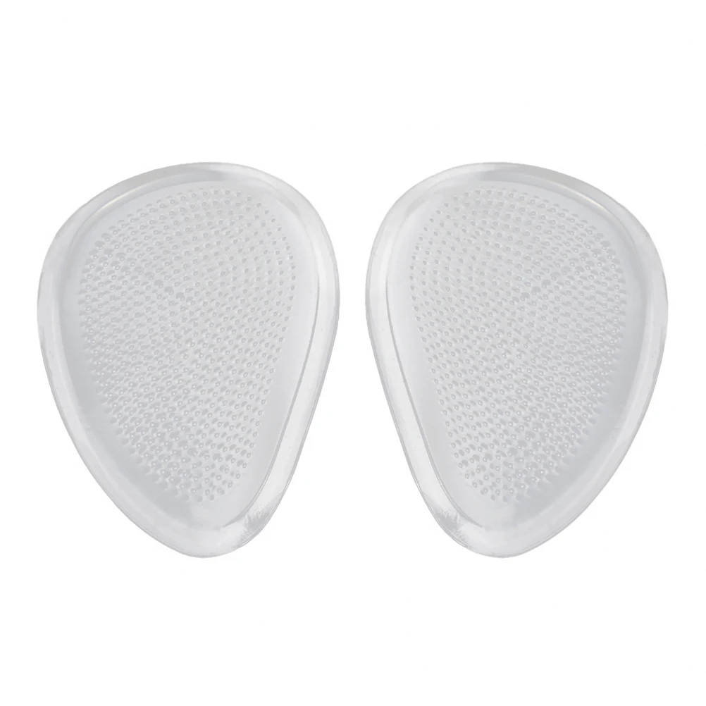 

5 Pairs Silicone Forefoot Pad Half Insoles Cushions Comfortable Shoe Pads Metatarsal Pain Relief Blisters Prevention Walking