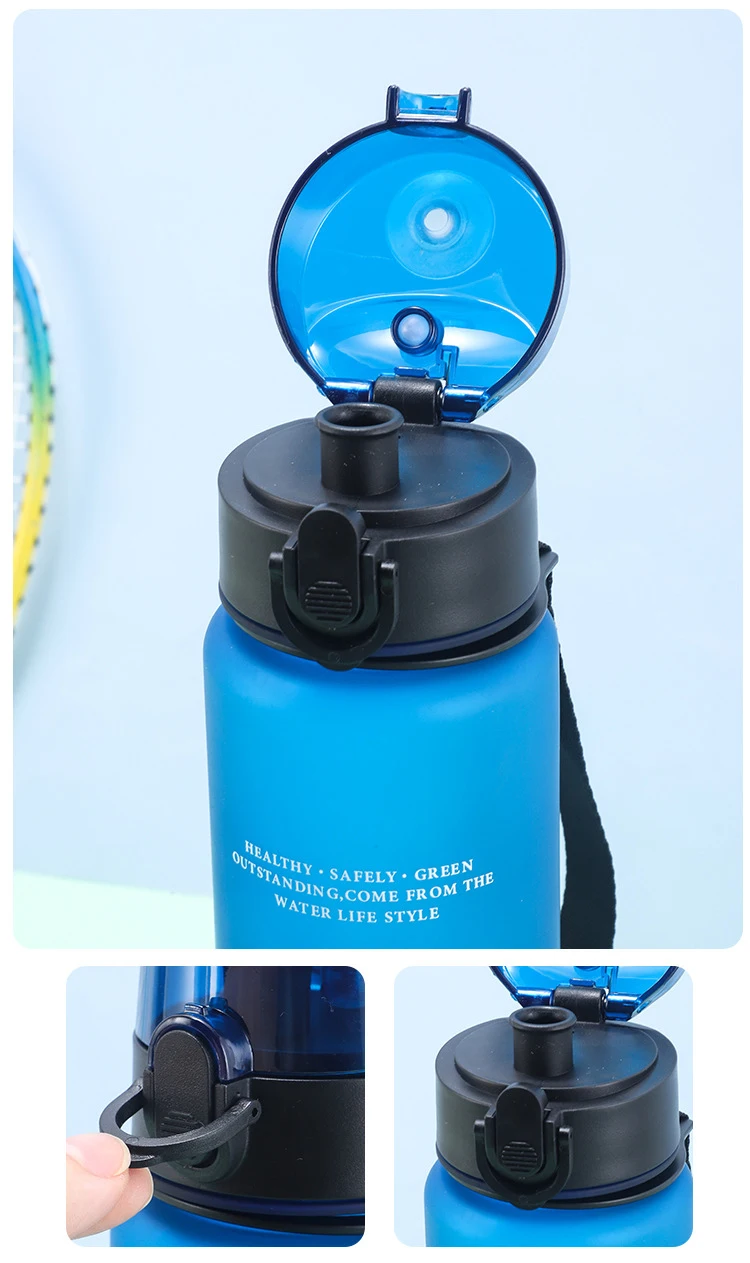 650ml Godzillas Water Bottle Fashion Print Exquisite Kettle Cut Outdoor Picnic Portable Drink Container Travel Birthday Gift Jug view 6