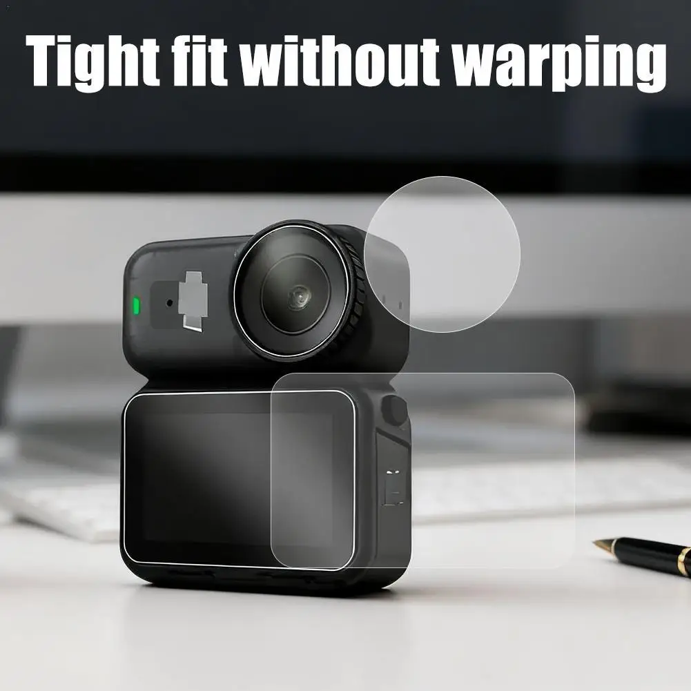 Screen Protector for dji Osmo Nano, HD Tempered Glass 9H Hardness Scratch Anti-Fingerprin Lens Protector for dji Osmo Nano