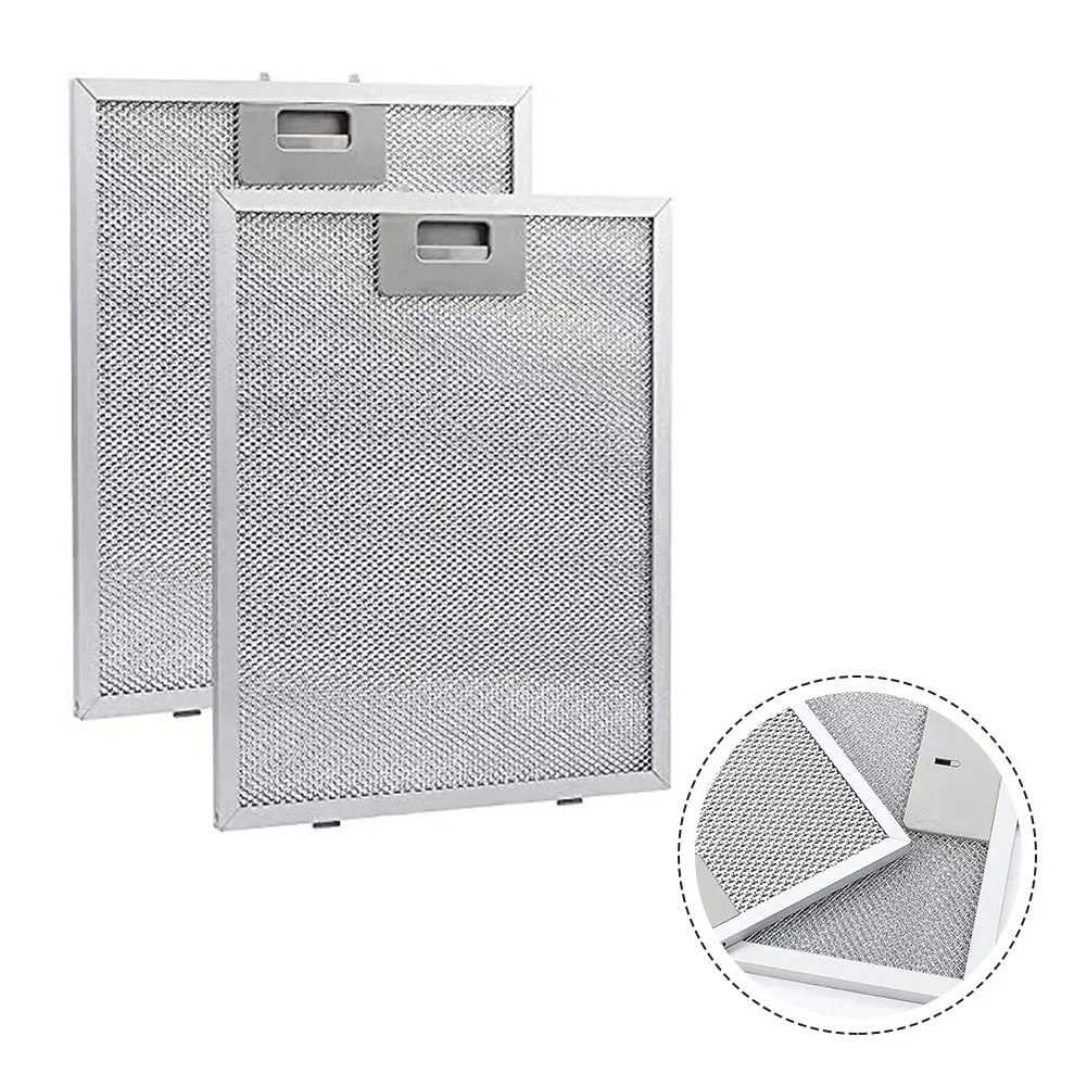 Cooker Hood-Filters Stainless-Steel Mesh Extractor Vent Filter Kitchen Hood Oil Filter Range Hood Grease Anti-Oil Cotton