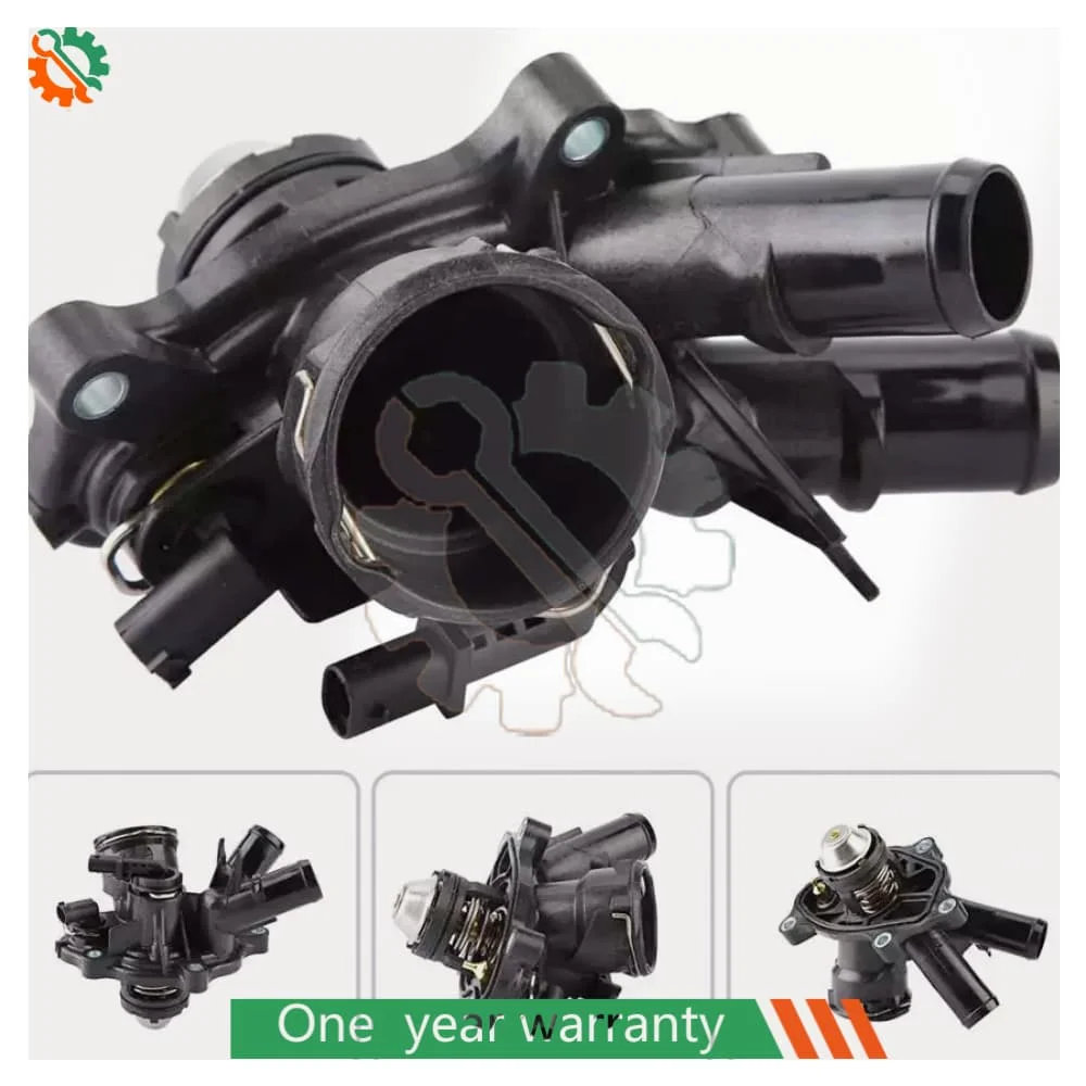 

A2712000315 Thermostat Housing - For Mercedes C250/SLK250, Replaces 2712000215/2712000115 High-Quality