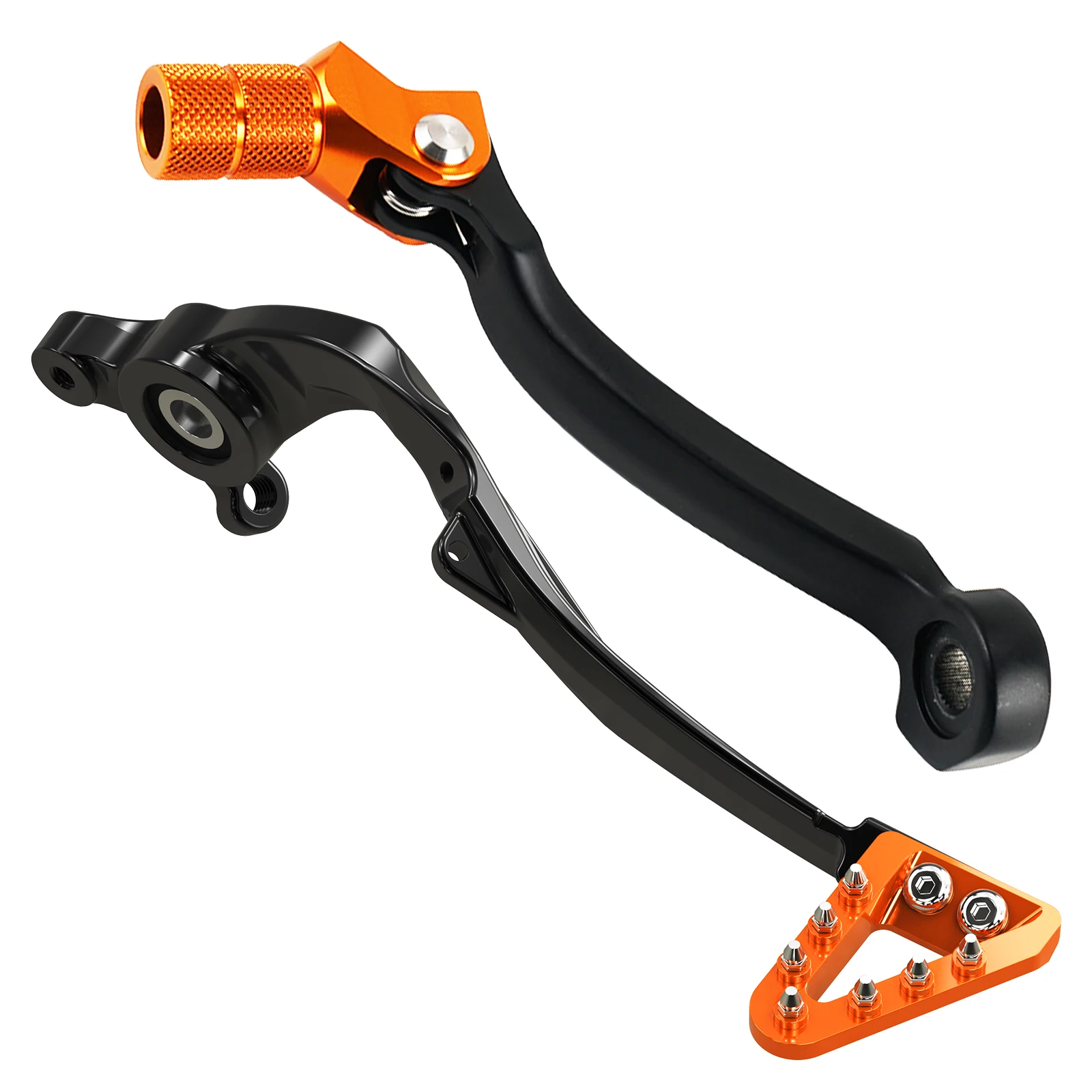 

For GasGas EC300 EC MC EX 125 250 300 ECF MCF EXF 250 350 450 2021-2023 Adjustable Brake Pedal Lever & Forged Gear Shift Lever