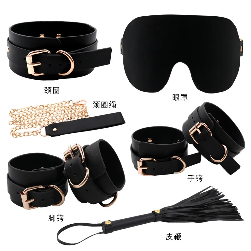 High-EndsmProp Set Coppia che flirta Prodotti alternativi Morsetto per capezzoli Bracciale alla caviglia Giocattoli sessuali Giocattoli sessuali per adulti