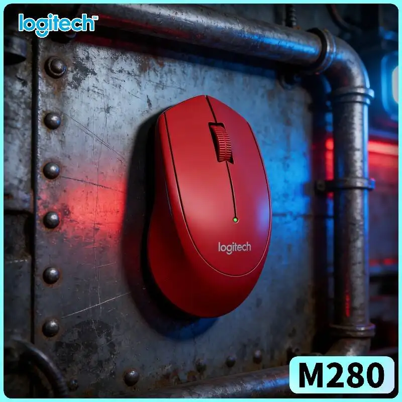 household archive web note browse solid 2.4ghz link wireless mouse M280 plug and play fits laptop desktop dorm pc use