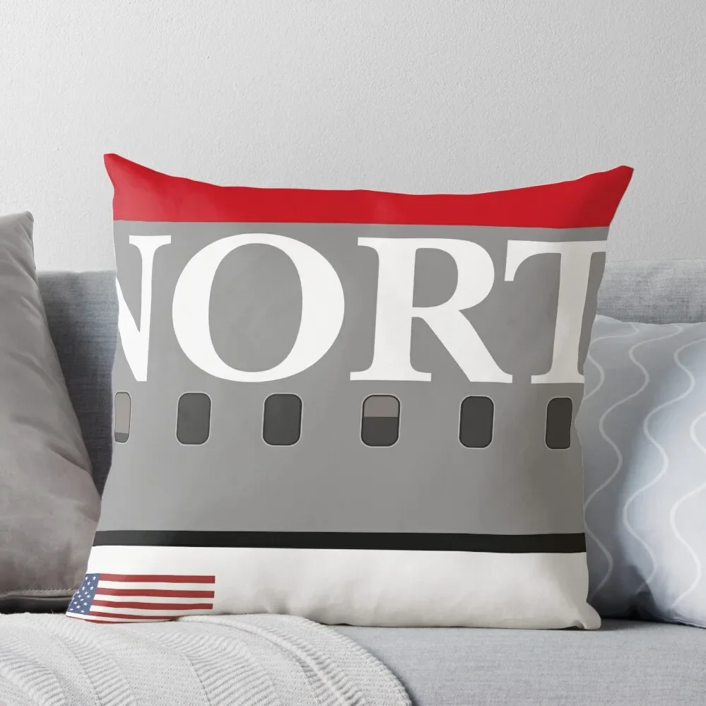 

Plane Tees - Northwest Airlines Throw Pillow Cushion Cover Set Christmas Pillow