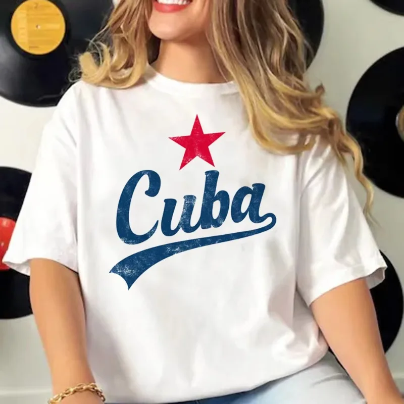 Che Guevara Cuba T Shirt Men Tops Tees Cartoon T-shirts Fashion Short Sleeve Tshirt Harajuku Clothing Summer Unisex T Shirt Male