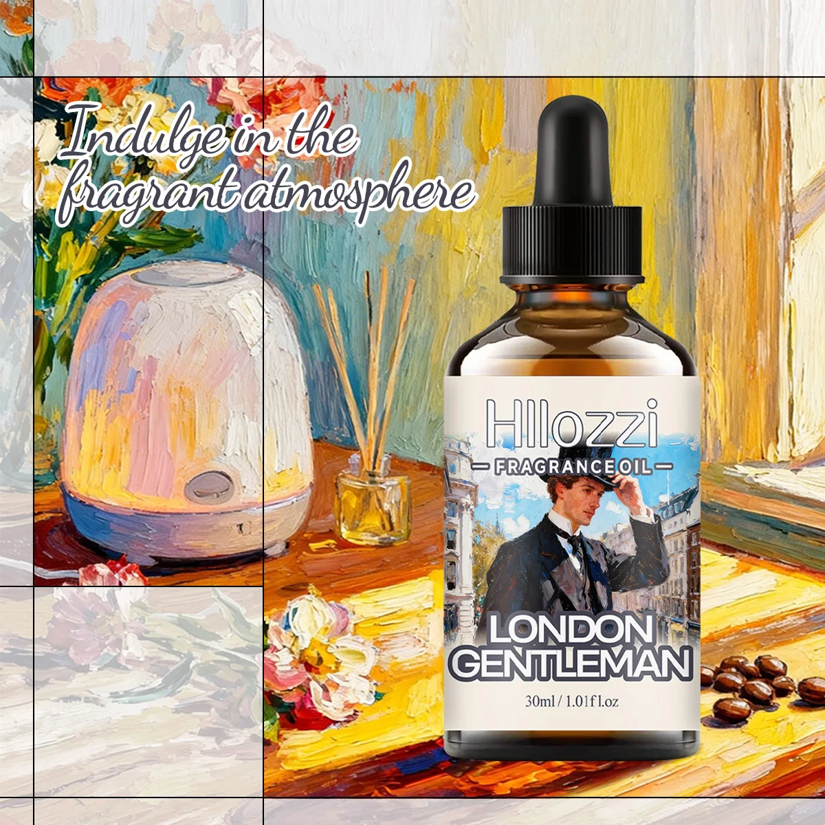 LONDON GENTLEMAN FRAGRANCE OIL: For aromatherapy, diffusing, fargrance and candle Scented Candle.
