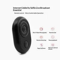Télécommande Bluetooth pour iPhone Xiaomi IOS téléphone Android télécommande universelle perche à Selfie contrôleur de caméra Bluetooth 3