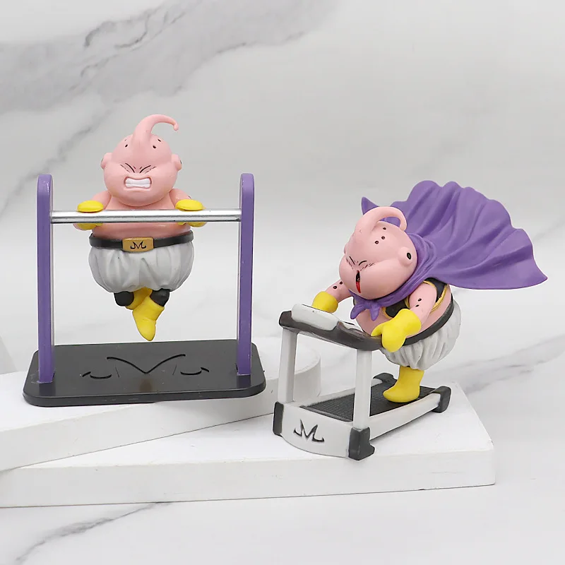 Dragon Ball Majin Buu figurka Anime peryferia lalka z Pvc zabawki kreskówkowe ozdoby modelowe mięśniowe słodkie prezent urodzinowy dla dzieci gorące