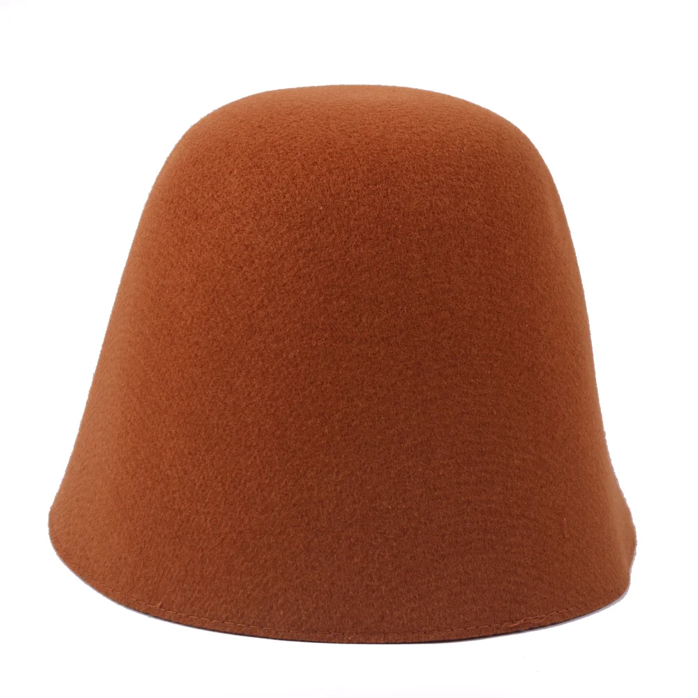 Autumn Winter Japanese Wool Felt Fisherman Hat Female Simple Retro