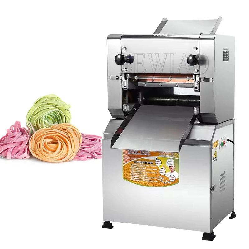 Коммерческая машина для производства теста, машина для упаковки пельменей из нержавеющей стали, машина для изготовления лапши, автоматический бытовой небольшой электрический пресс для теста