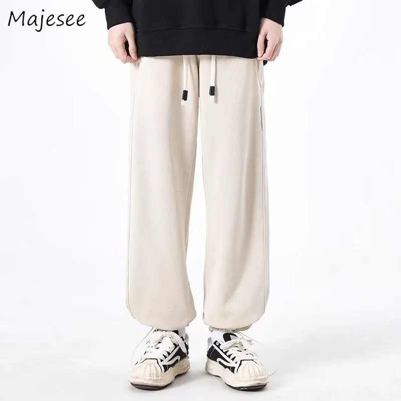 

Straight Casual Pants for Men Fashion Trendy Teen BF Streetwear Loose Youthful Harajuku Hip Hop Korean Style Vitality All-match