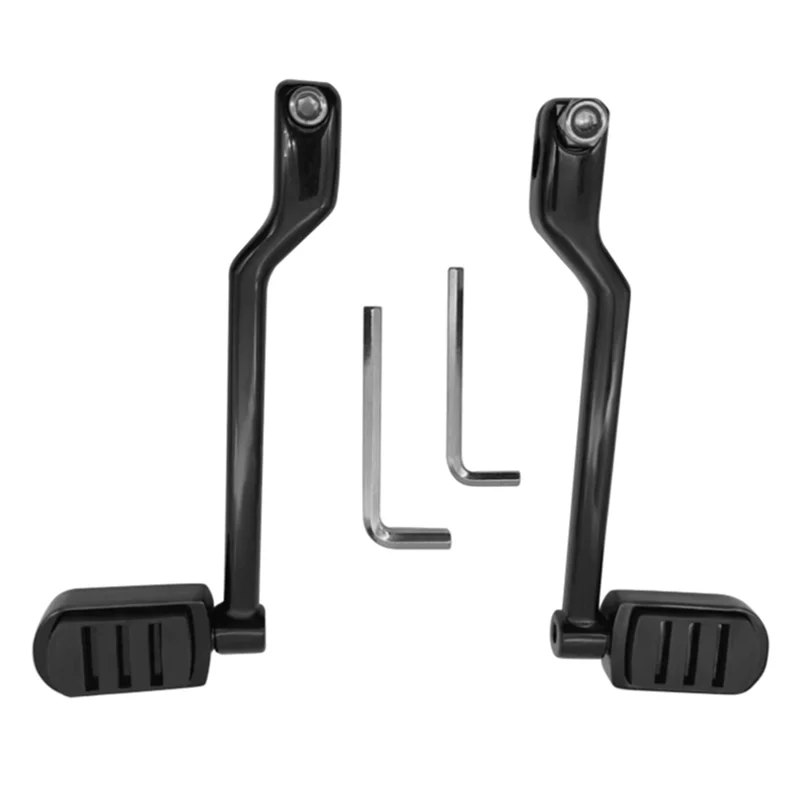 

A30P-мотоцикл, 2 шт., рычаг переключения передач с пяткой и носком, задние рычаги с педалями переключения передач для Softail Fat Boy Road Glide Trike