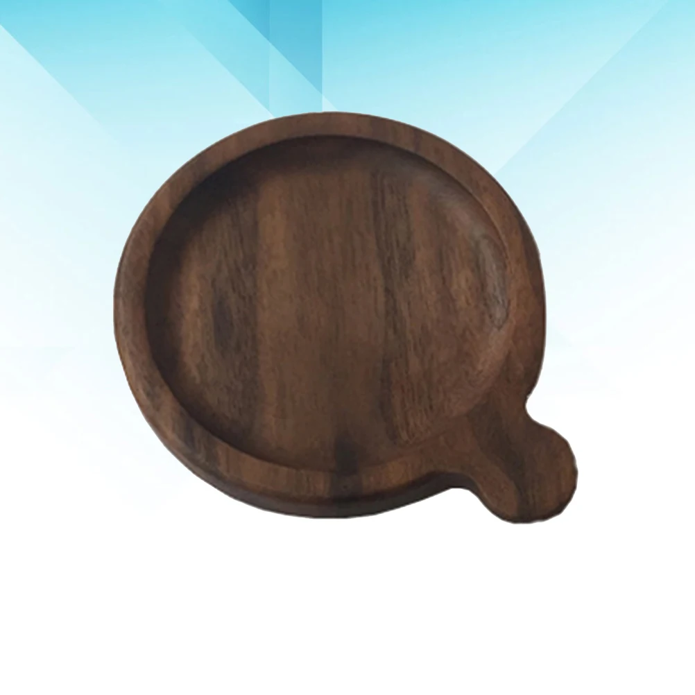 

Coffee Cups Anti-scalding and Thermal Insulation Coasters Non-Slip Heat Mat Lettering Wooden Pads