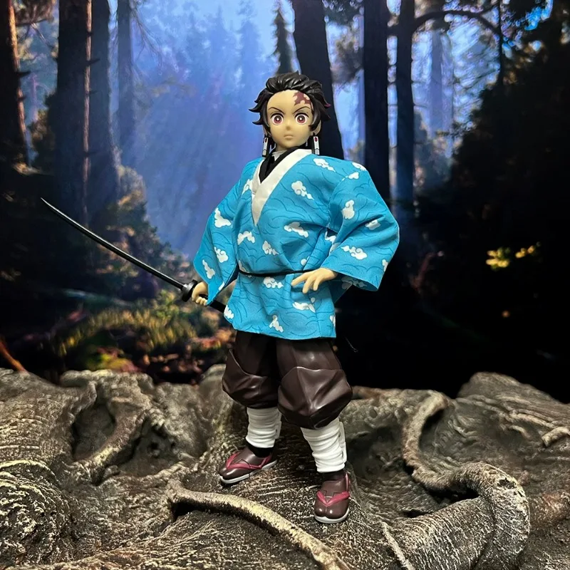 Demon Slayer SHF Kamado Tanjirou Trainingsoutfit Kleidungszubehör für 1/12 Maßstab Bewegliche Actionfigur – Detail 6