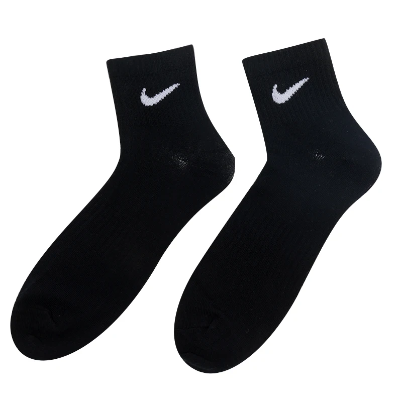 Nike Men's Socks, Women's Socks, Casual Socks, Fashionable Basketball Socks, Thin Socks, Breathable Casual Socks, Mid-Length Socks (3 Pairs) Sx7677-964 view 4