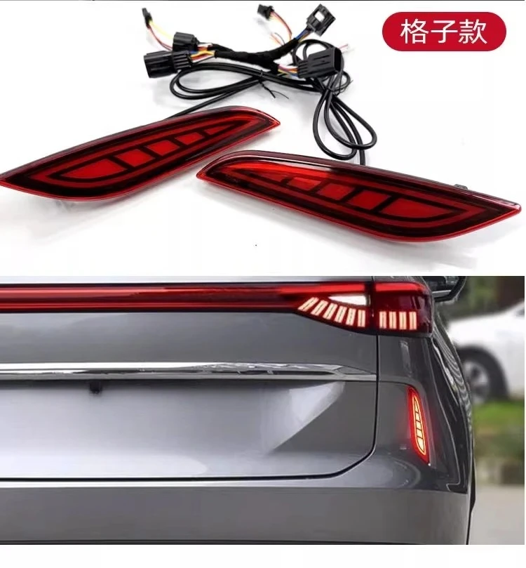 For GWM Haval H6 2021-2024 Car Rear Bumper Light Reflector Led Dynamic Turn Signal Driving Brake Warning Lights Modification detail image 4