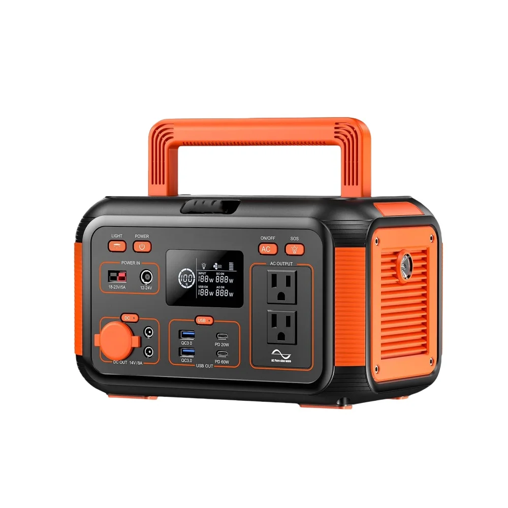 180W-700W Household Solar Energy Storage System 48V 200Ah Lithium Battery Portable Outdoor Emergency Generator view 2