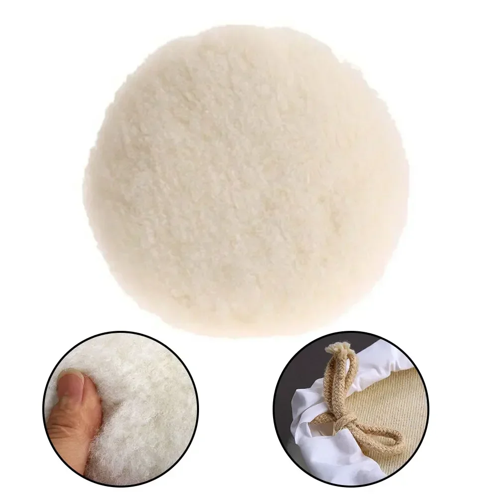 

Buffing Cushion Wool Polishing Pad Washable With Loop Artificial Woolen Glass Cleaning Polishing Mat Replacement