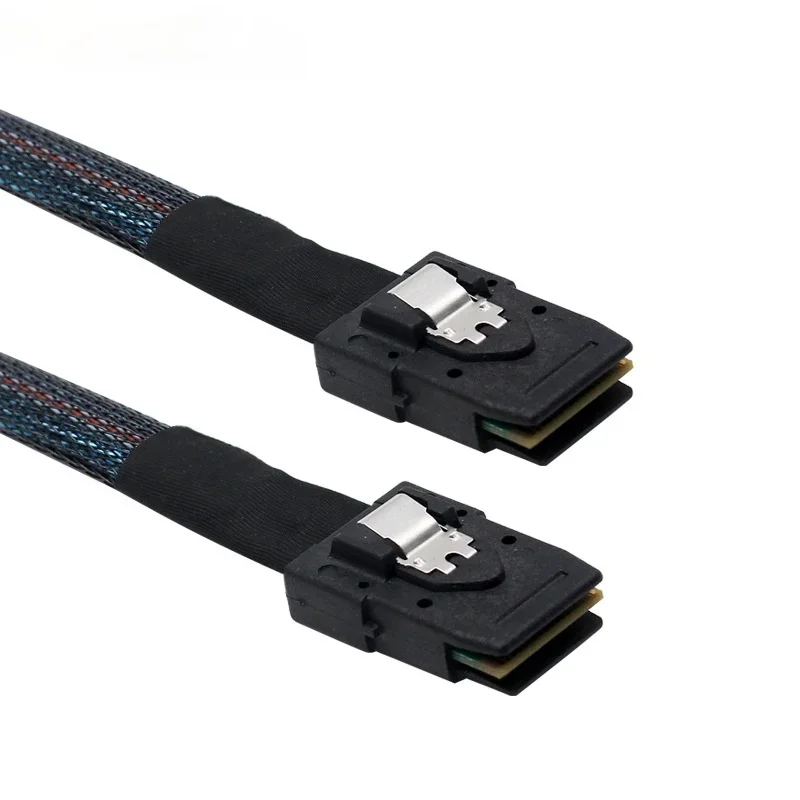 50Cm Interne Mini Sas 36Pin SFF-8087 Naar Mini Sas 36pin SFF-8087 Server Harde Schijf Raid Data Kabel Voor Controller om Backplane