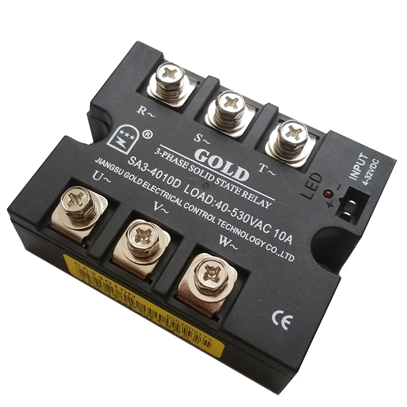 Three-Phase Direct-Crossing Solid State Relay SA3- SA34030D SA34010D SA34020D