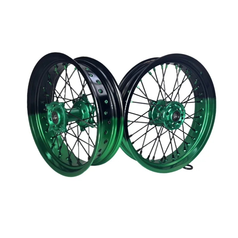 2024 new model Anodized cost-effective Motorcycle Supermoto Wheels for YZ 250/450 2003-2025