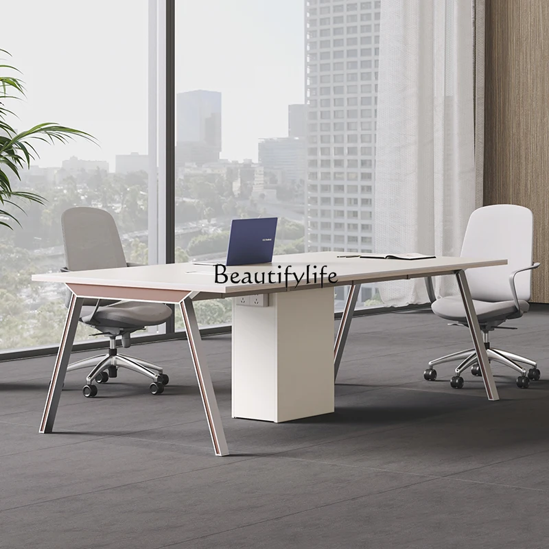 *Simple Modern Small Meeting Office Meeting Room Table Small