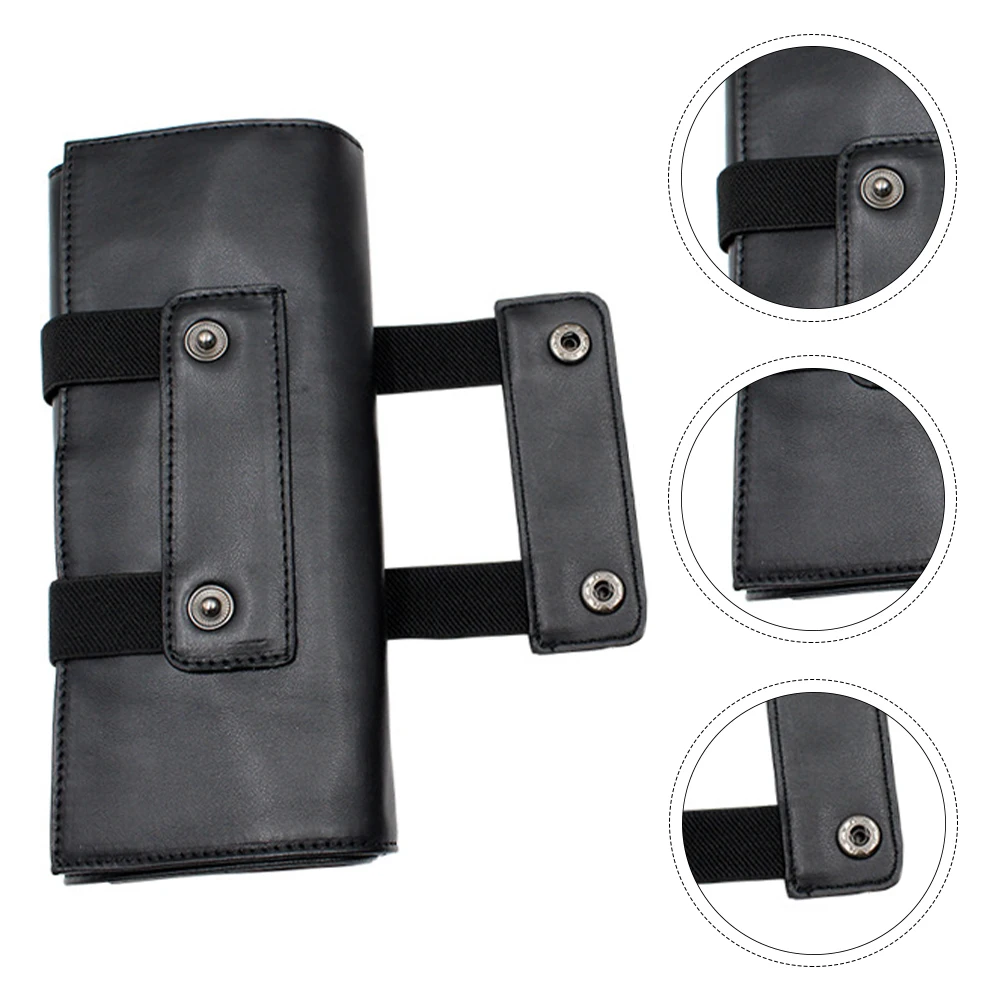 

Сумка для ножниц для волос из искусственной кожи, компактный органайзер для парикмахерских инструментов, сумка для салона, аксессуары для укладки, держатель для ножниц, парикмахерская