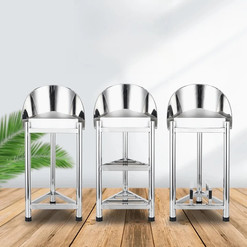 ‌Heavy Duty Stainless Steel Chopping Block Holder-Commercial A-Frame Cutting Board Stand with Splash Guard forButcher Restaurant