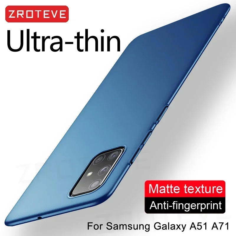 A52 Case Zroteve Slim Frosted Hard PC Cover For Samsung Galaxy A52s A72 A32 A51 A71 4G A13 A23 A33 A53 A73 A34 A54 Phone Cases