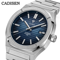 CADISEN Diver Watch Retro Luxury Sapphire NH35A German Designer Men Automatic Mechanical Watches 10Bar Waterproof Luminous