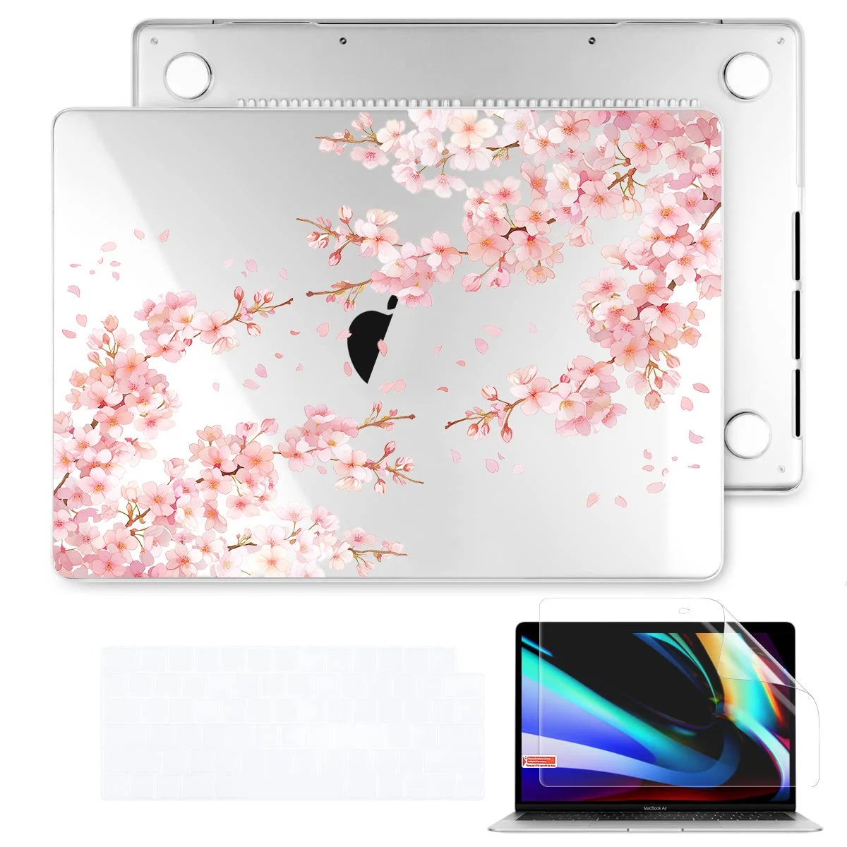 Чехол для Macbook Air 13 аксессуары ноутбуков M1 M2 2023 15 Funda Pro 14 чехол M3 16