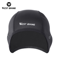 WEST BIKING Winter Fleece Bicycle Caps Windproof Thermal Helmet Liner Men Women Bike Hats Outdoor Running Skiing Cycling Caps