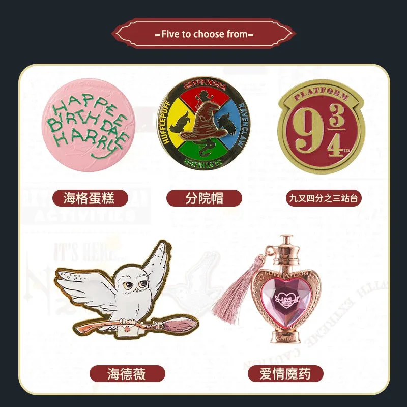 Harry Potter Metal Buzdolabı Çıkartmaları Manyetik Çevresel Dekorasyon Hediye