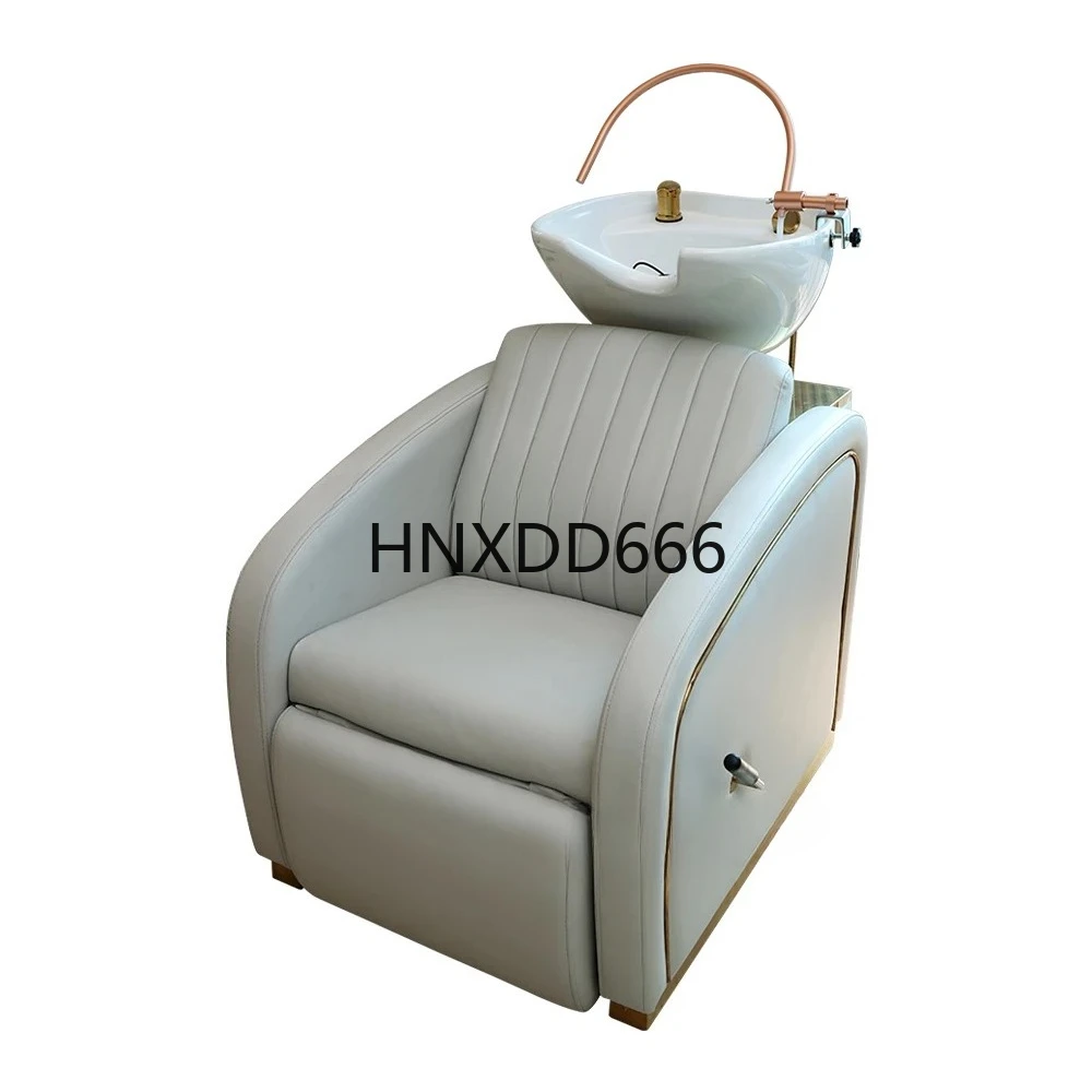 

Ceramic Half-lying Shampoo Bed for Hair Care Hairdressing Chair Salon Barber Shop Hair Salon