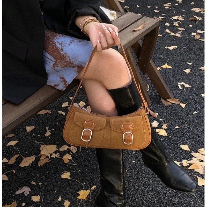 

Fashionable Designer Diaper Bag Luxury Minimalist Clutch Purse High-End Commuter Handbag Solid Color For Travel