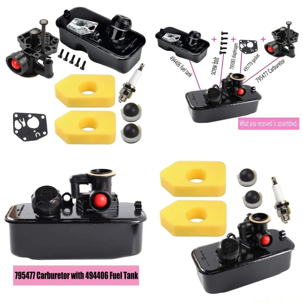 

A2BE for Tank 494406 Carburetor 795477 Air Filter 694394 Quality Material Made