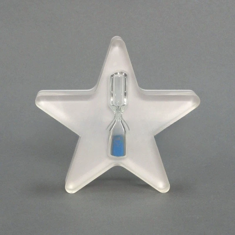 

Resin crystal hourglass timing practical office home goods